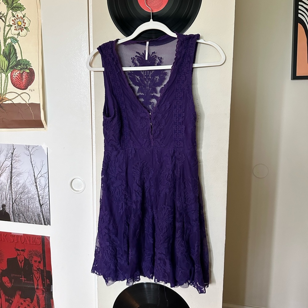 lace boho free people dress